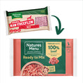 Load image into Gallery viewer, Natures Menu 100% Beef Freeflow 2kg