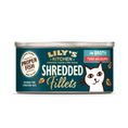 Load image into Gallery viewer, Lily's Kitchen Shredded Fillets Tuna & Salmon in Broth Cat Food 70g