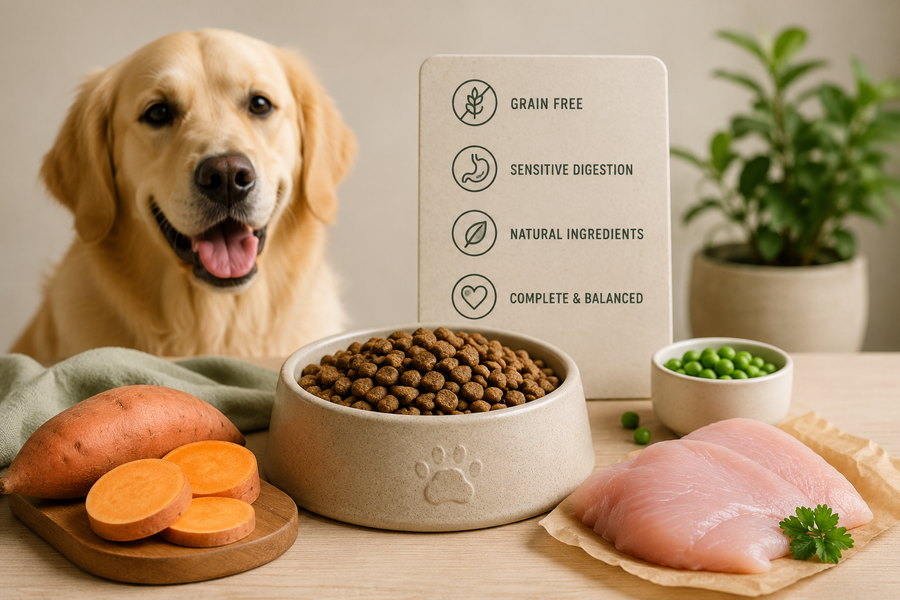 Grain Free & Sensitive Dog Food