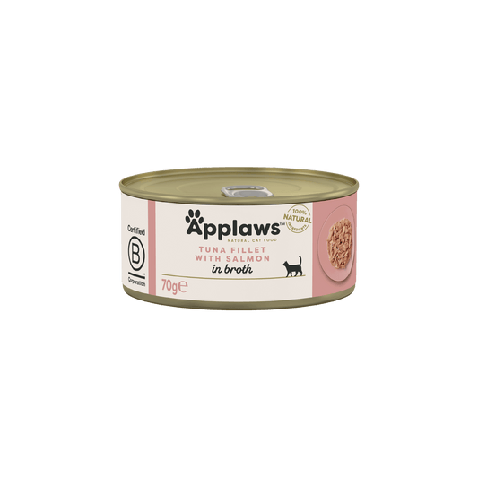 Applaws Natural Cat Food Tuna & Salmon 70g