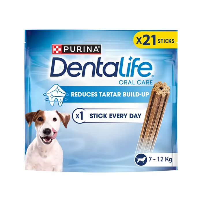 Purina Dentalife Daily Oral Care Dental Chews for Small Dogs 21pk