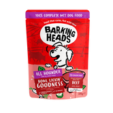 Barking Heads Bowl Lickin' Goodness Beef Wet Dog Food - All Hounder 300g