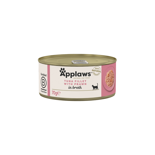 Applaws Natural Cat Food Tuna & Prawn 70g