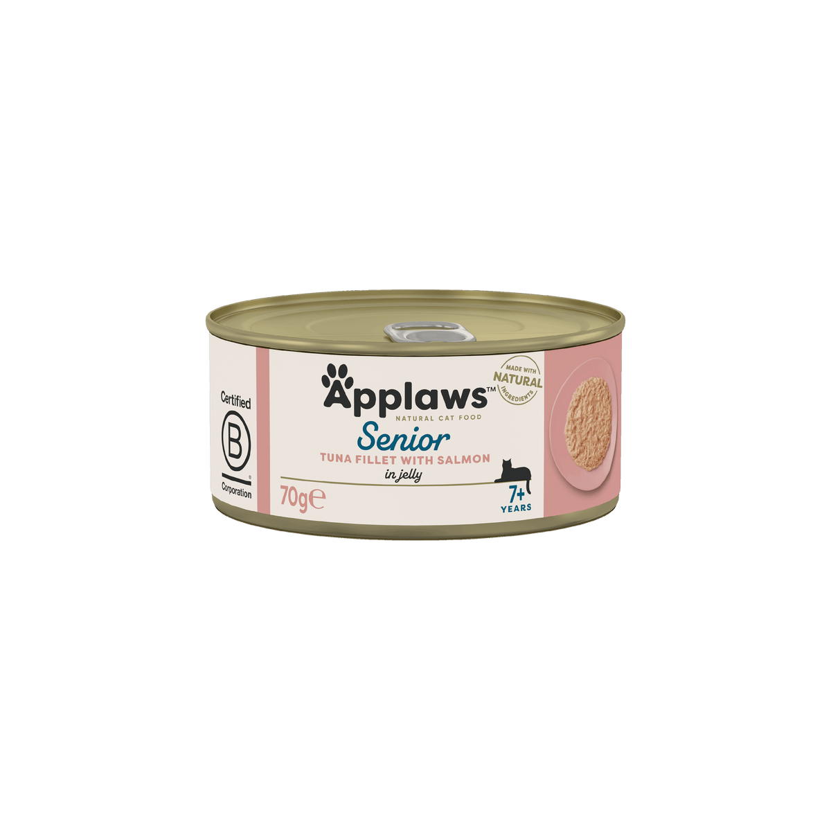 Applaws Natural Cat Food Tuna & Salmon for Seniors 70g