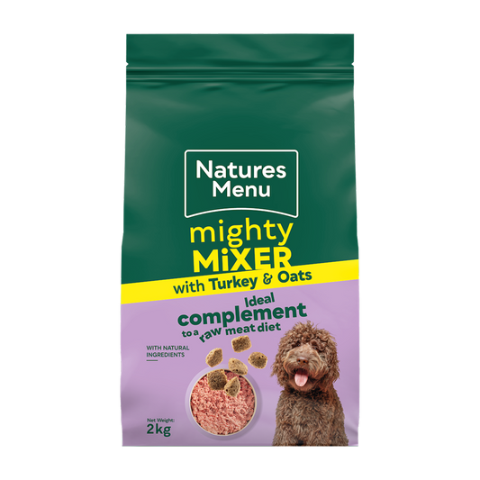 Natures Menu Mighty Mixer Turkey & Oats 2kg