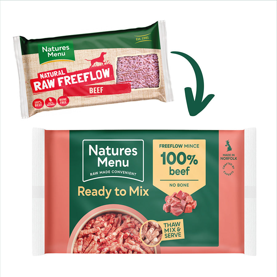 Natures Menu 100% Beef Freeflow 2kg
