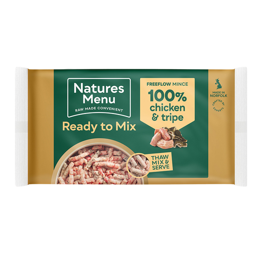 Natures Menu 100% Chicken & Tripe Freeflow 2kg