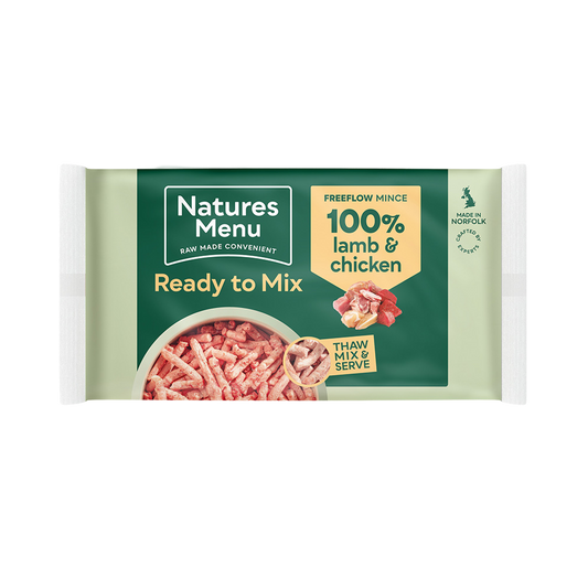 Natures Menu 100% Lamb & Chicken Freeflow 2kg