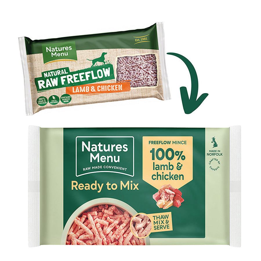 Natures Menu 100% Lamb & Chicken Freeflow 2kg