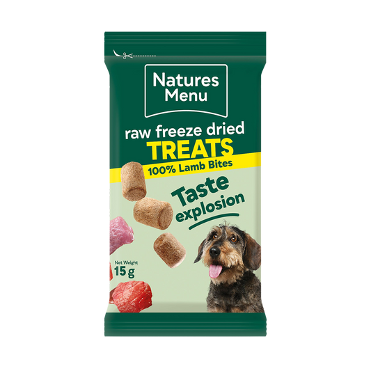 Natures Menu Freeze Dried Lamb Bites 15g