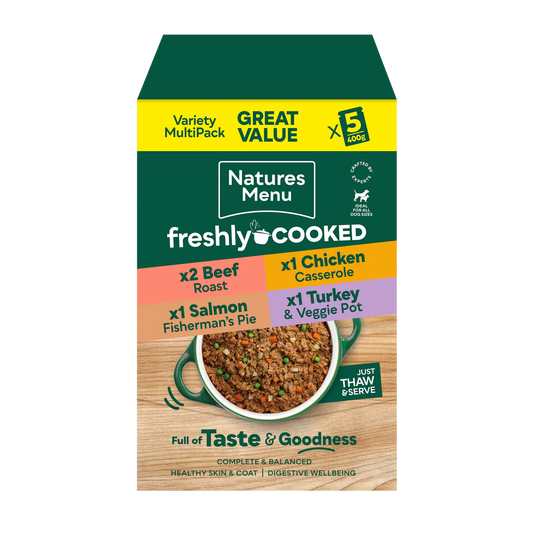 Natures Menu Freshly Cooked 5x 400g Multipack