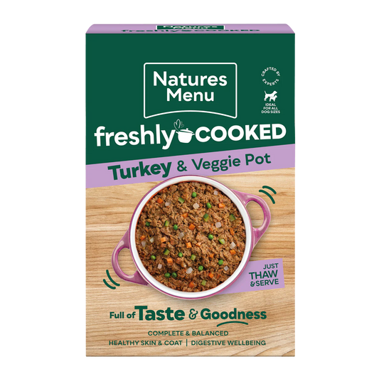 Natures Menu Freshly Cooked Turkey 400g
