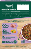 Load image into Gallery viewer, Natures Menu Freshly Cooked Turkey 400g
