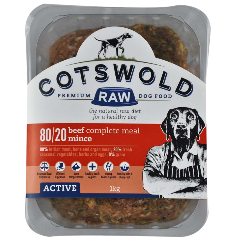 Cotswold Raw 80/20 Adult Working Active Beef