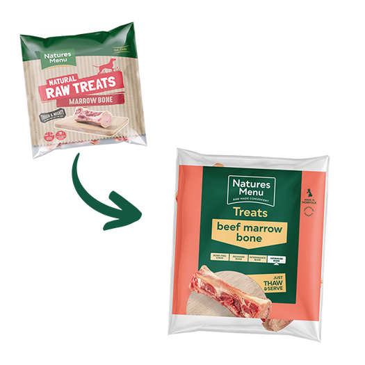 Natures Menu Frozen Treats - Marrow Bone 1 Piece