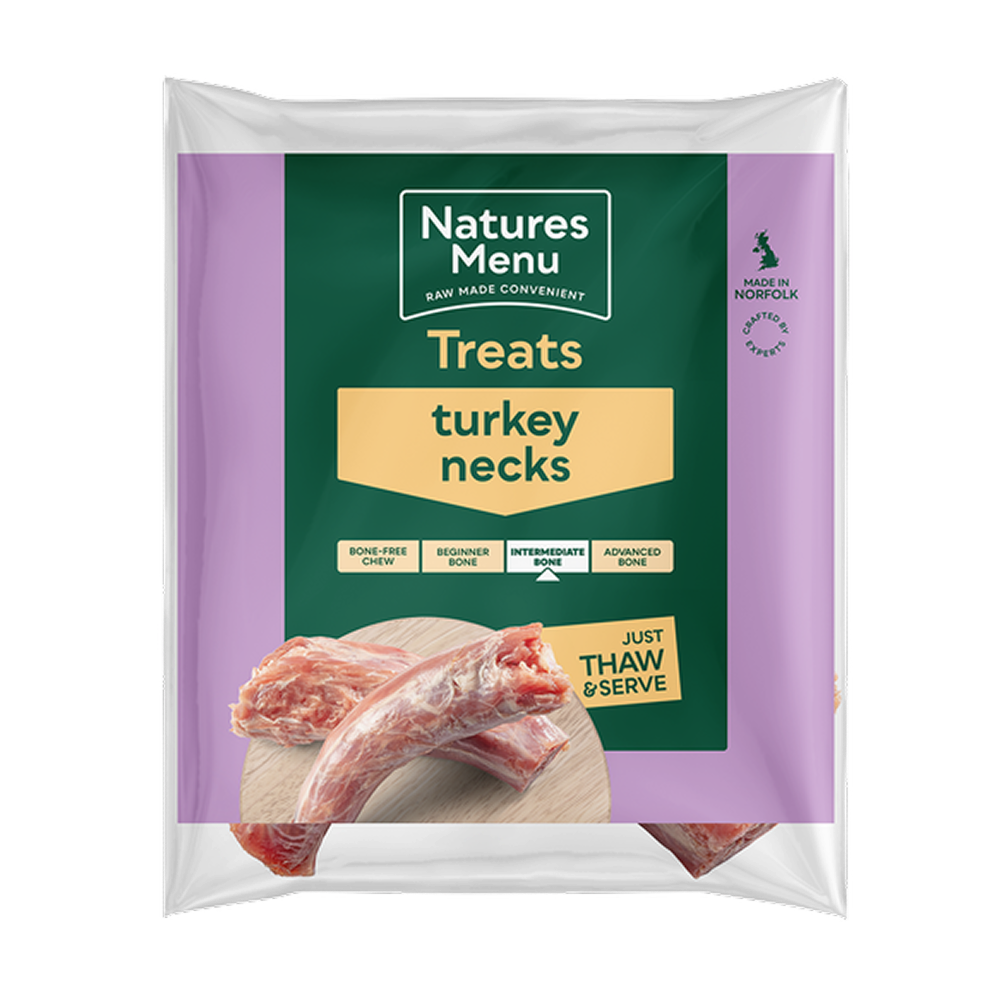 Natures Menu Frozen Treats - Turkey Necks 2 Pieces