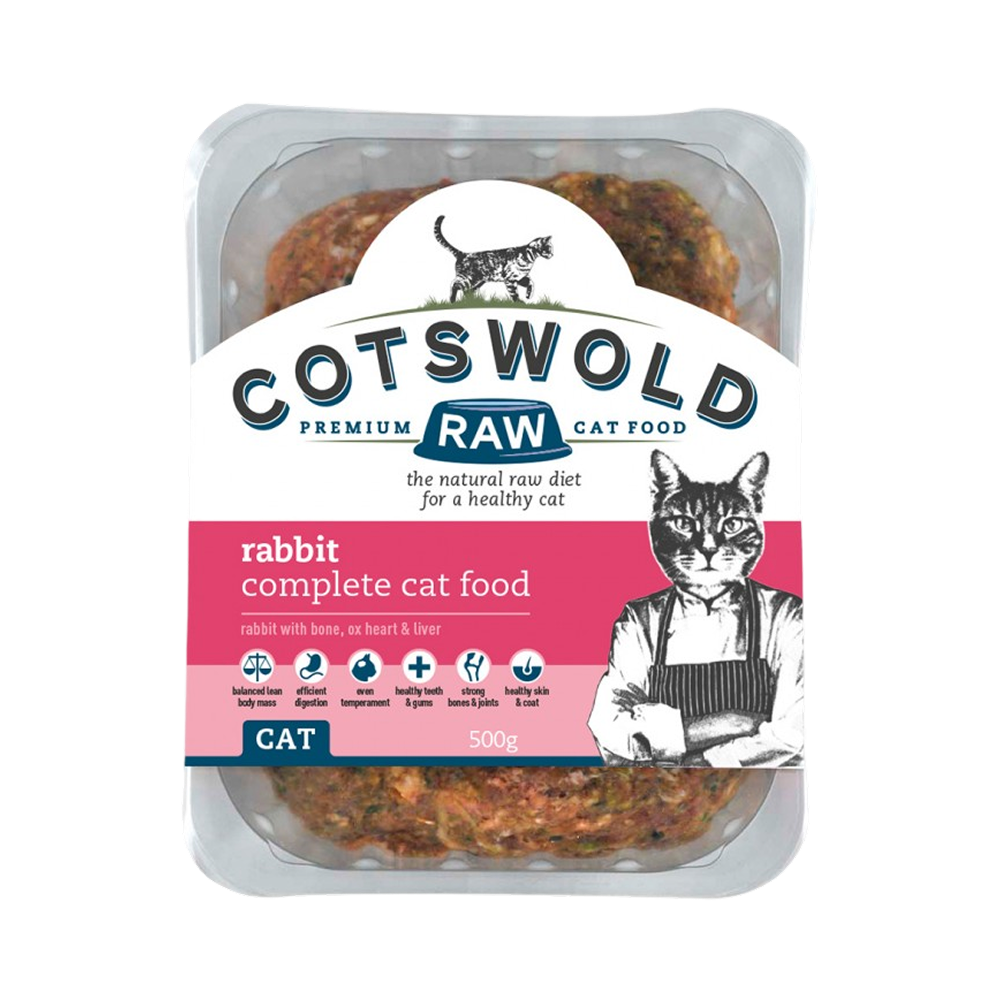 Cotswold Complete Cat 500g - Rabbit