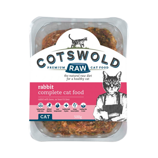 Cotswold Complete Cat 500g - Rabbit