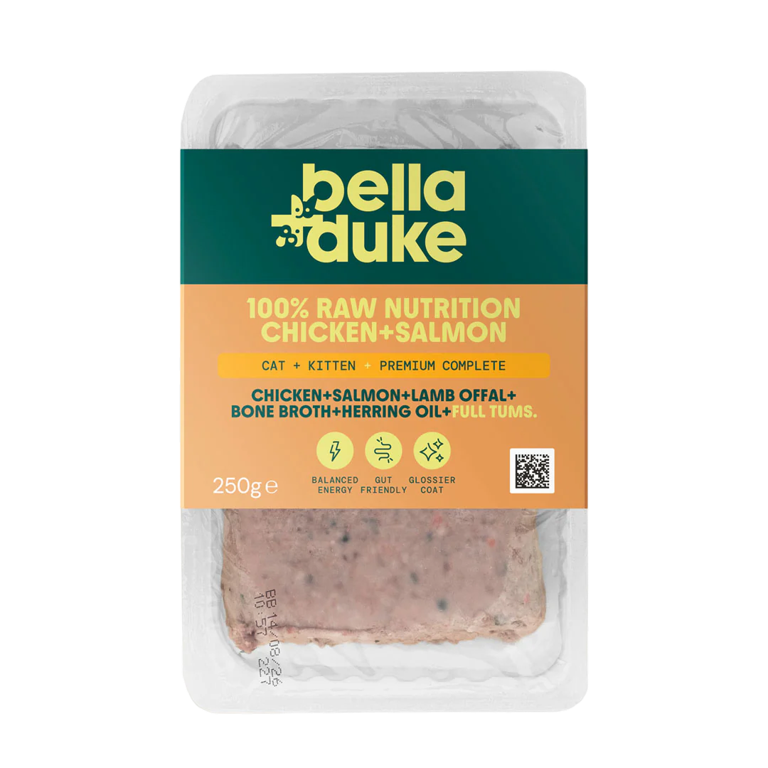 Bella + Duke Cat + Kitten Chicken & Salmon 250g