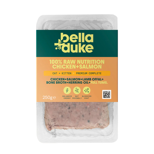 Bella + Duke Cat + Kitten Chicken & Salmon 250g