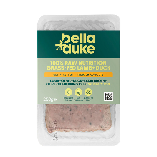 Bella + Duke Cat + Kitten Lamb & Duck 250g