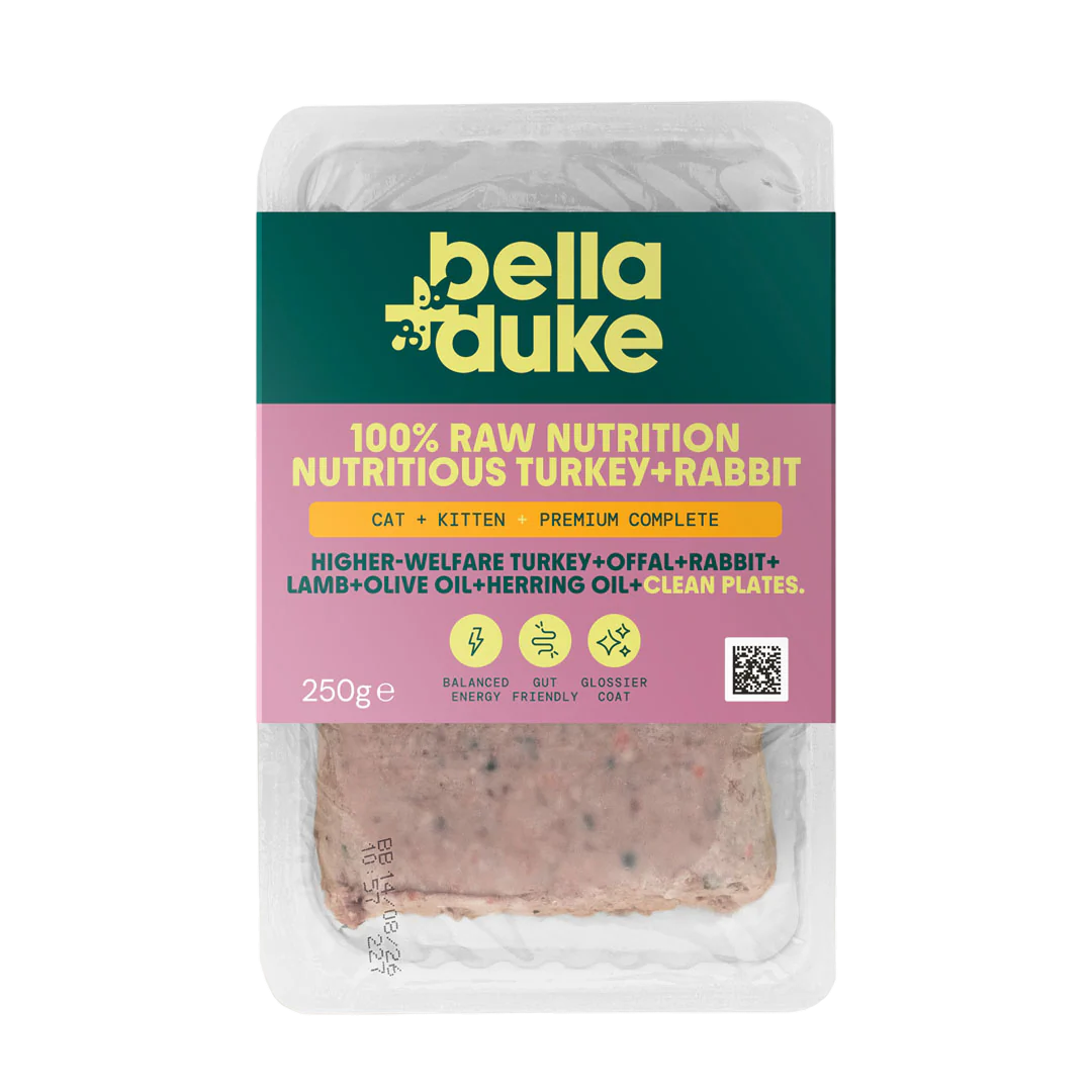 Bella + Duke Cat + Kitten Turkey & Rabbit 250g