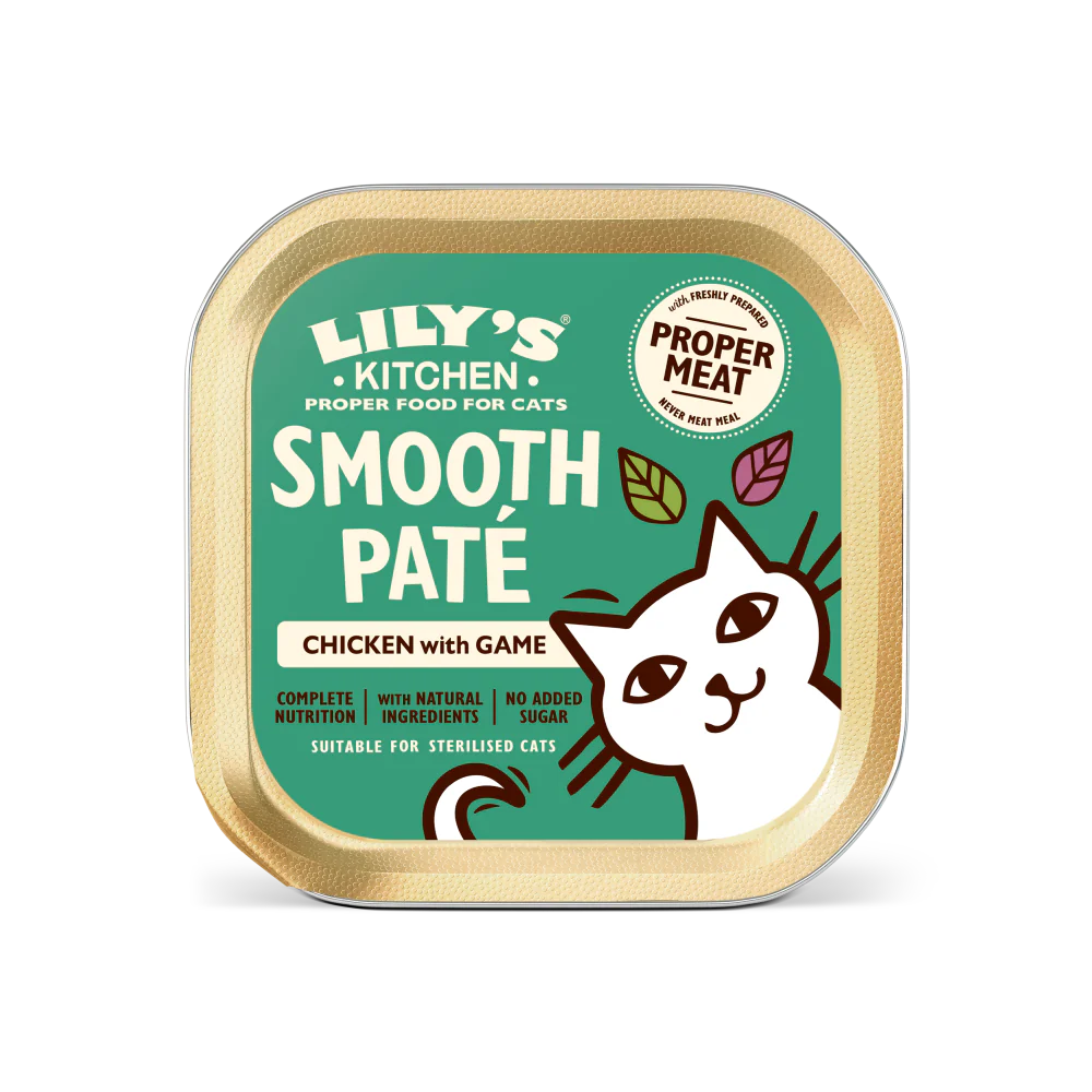 Lily's Kitchen Paté for Cats Chicken & Game 85g