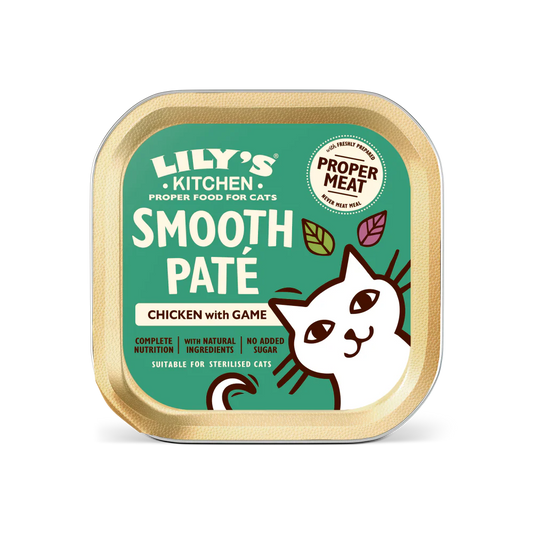 Lily's Kitchen Paté for Cats Chicken & Game 85g