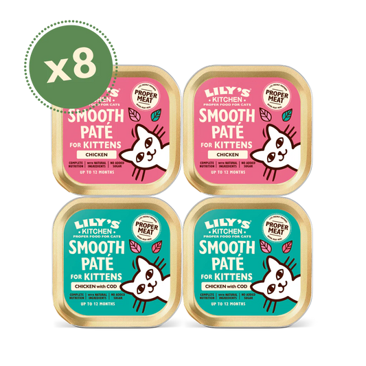 Lily's Kitchen Paté for Kittens Multipack (8x 85g)