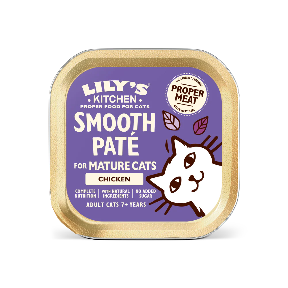 Lily's Kitchen Paté for Mature Cats Chicken 85g