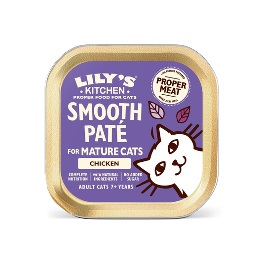 Lily's Kitchen Paté for Mature Cats Chicken 85g