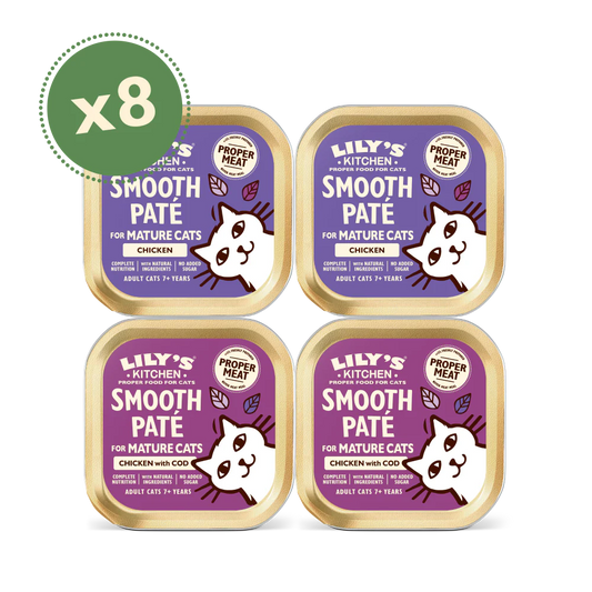 Lily's Kitchen Paté for Mature Cats Multipack (8x 85g)