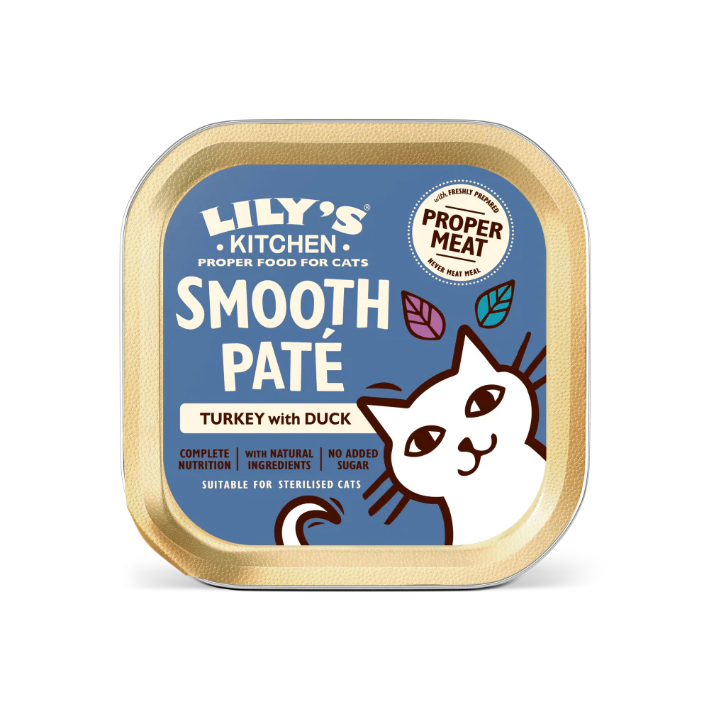 Lily's Kitchen Paté for Cats Turkey & Duck 85g