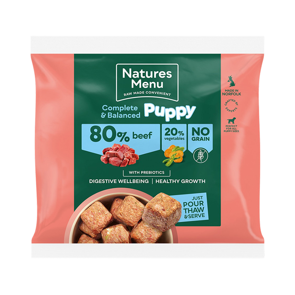 Natures Menu 80% Beef for Puppies
