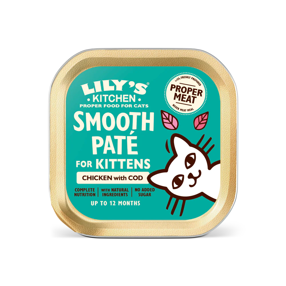 Lily's Kitchen Paté for Kittens Chicken & Cod 85g