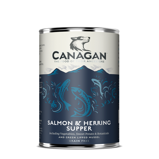 Canagan Salmon & Herring Supper Wet Food Can 400g