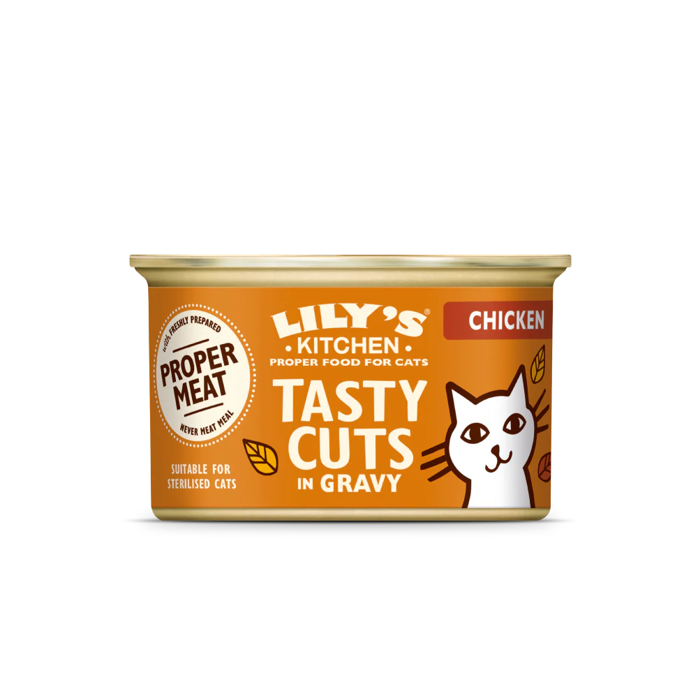 Lily's Kitchen Tasty Cuts Chicken Cat Food 85g