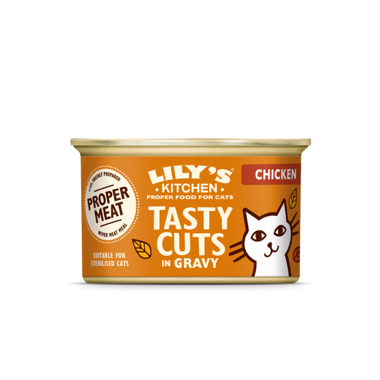 Lily's Kitchen Tasty Cuts Chicken Cat Food 85g