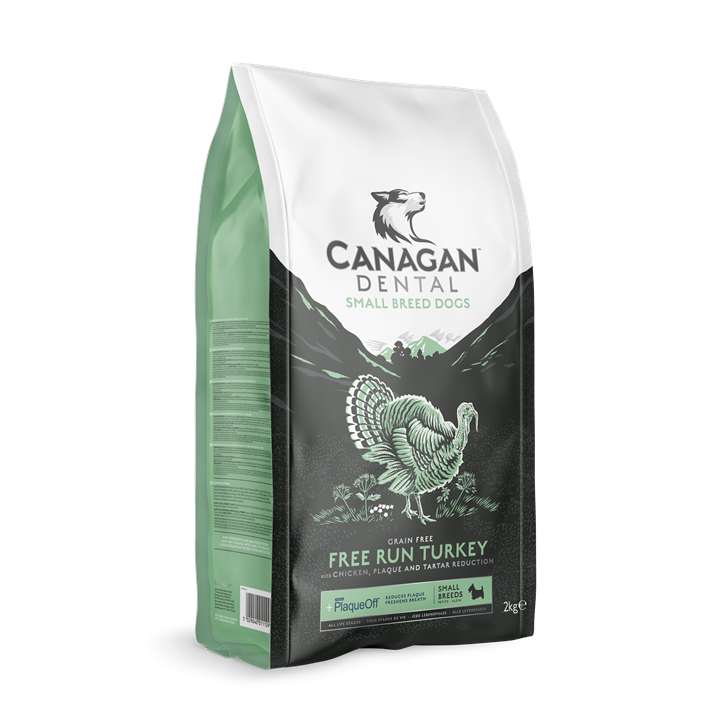 Canagan Dry Dog Food - Small Breed Dental Free Run Turkey