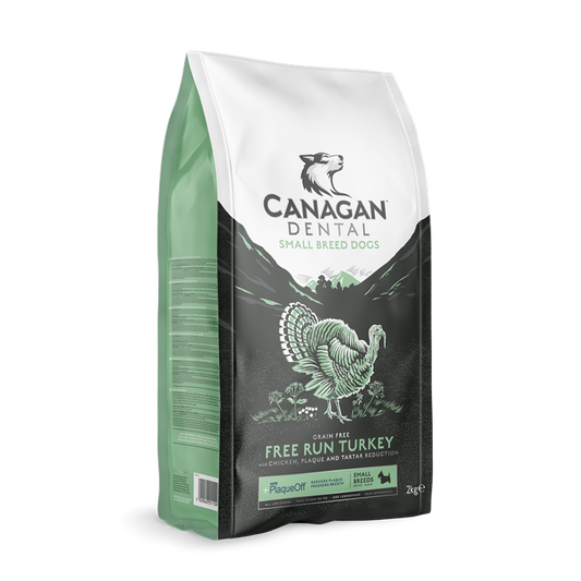 Canagan Dry Dog Food - Small Breed Dental Free Run Turkey