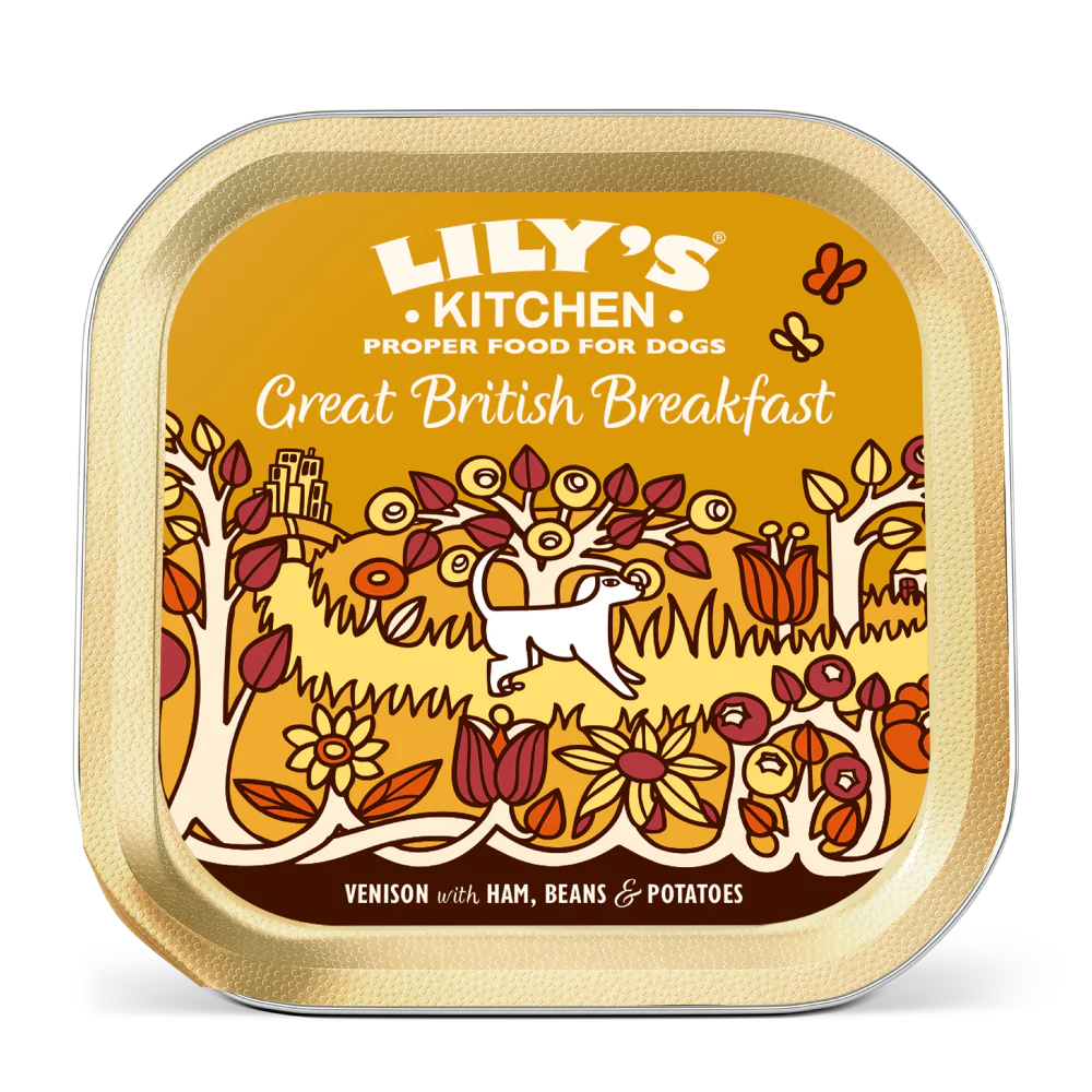 Lily's Kitchen Wet Dog Food Tray - Great British Breakfast 150g