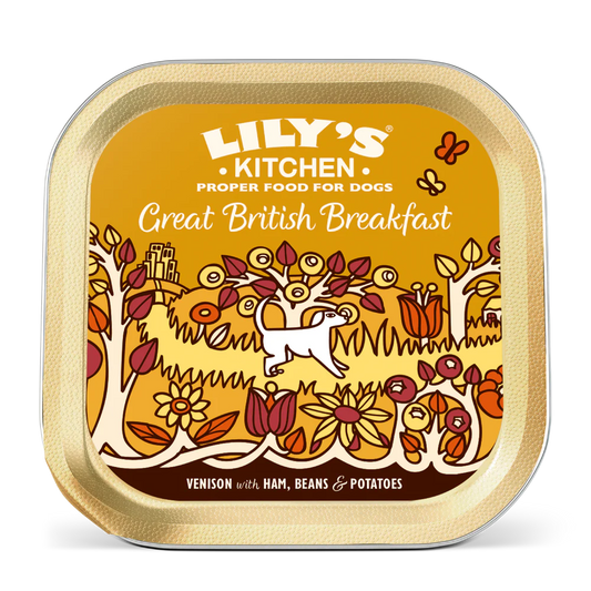 Lily's Kitchen Wet Dog Food Tray - Great British Breakfast 150g