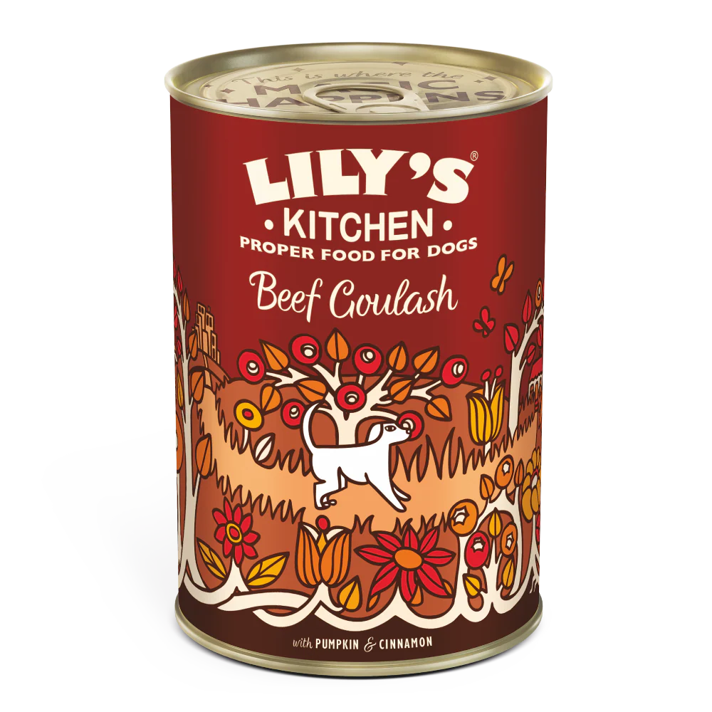 Lily's Kitchen Wet Dog Food - Beef Goulash 400g
