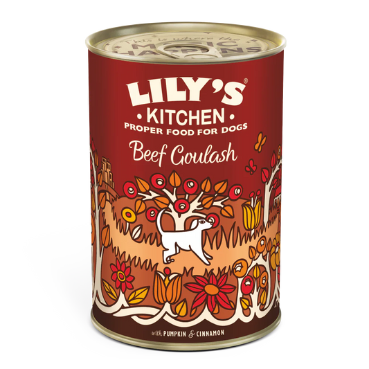 Lily's Kitchen Wet Dog Food - Beef Goulash 400g