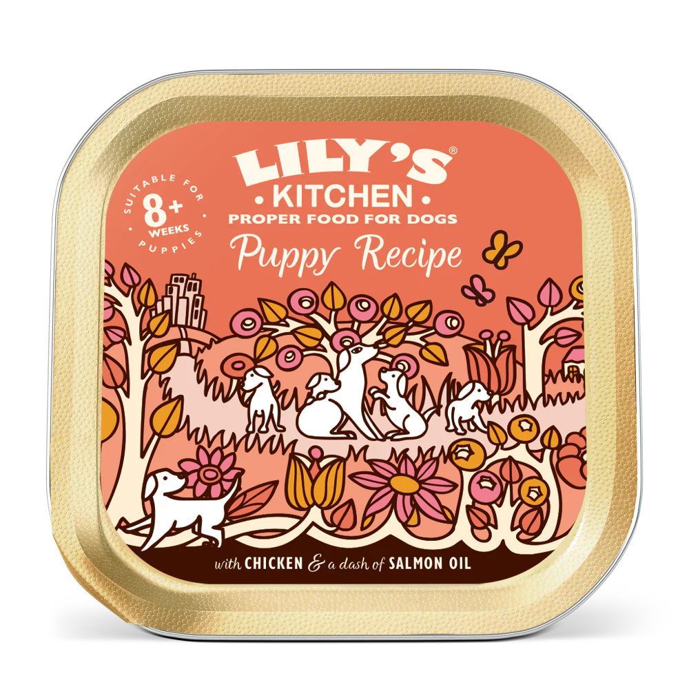 Lily's Kitchen Wet Dog Food Tray - Puppy Recipe 150g