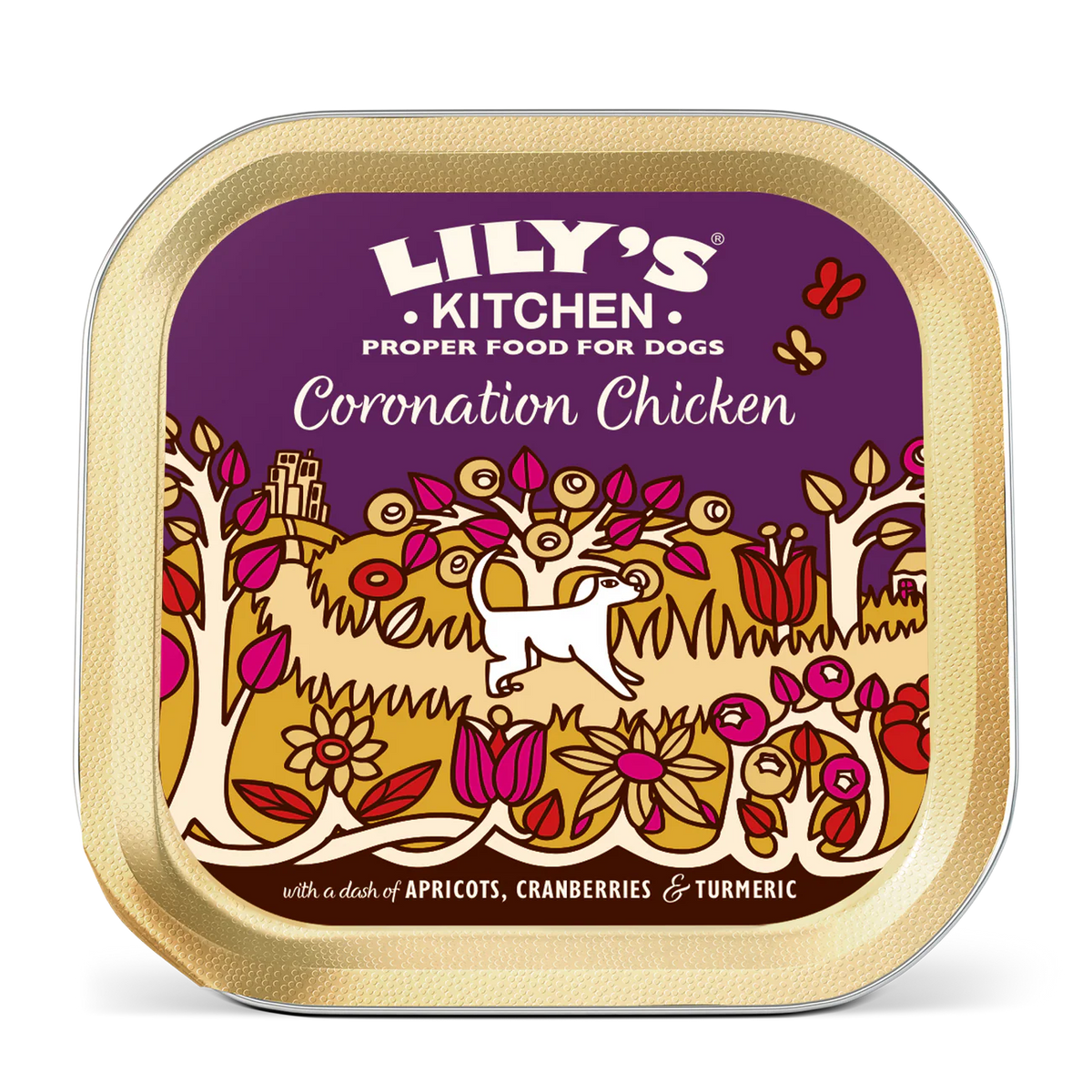 Lily's Kitchen Wet Dog Food Tray - Coronation Chicken 150g