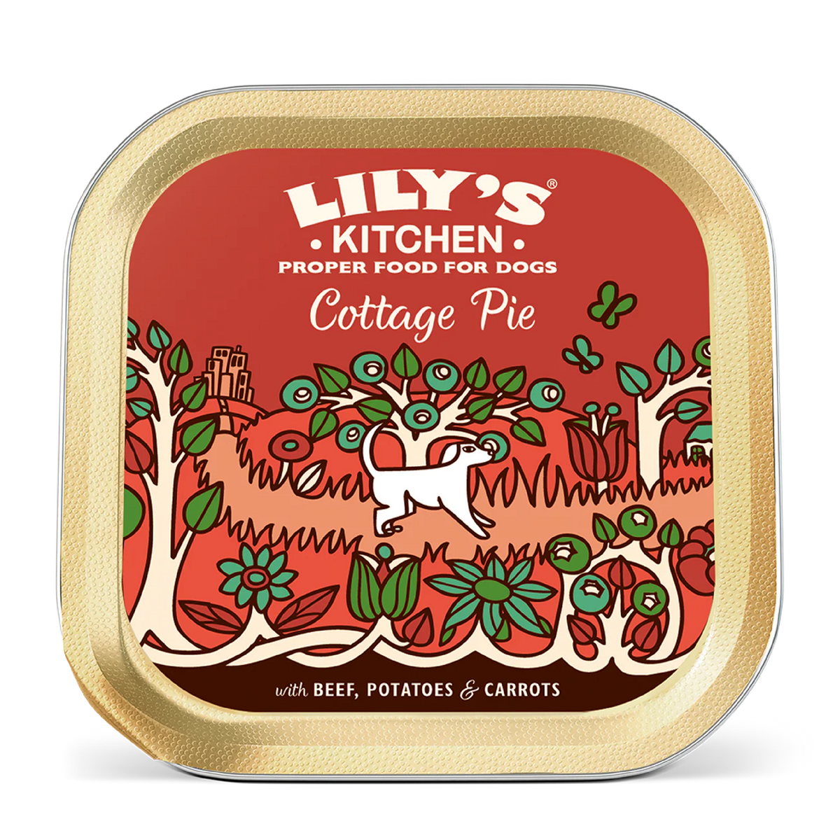 Lily's Kitchen Wet Dog Food Tray - Cottage Pie 150g