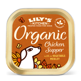 Lily's Kitchen Wet Dog Food Tray - Organic Chicken & Spelt Supper 150g