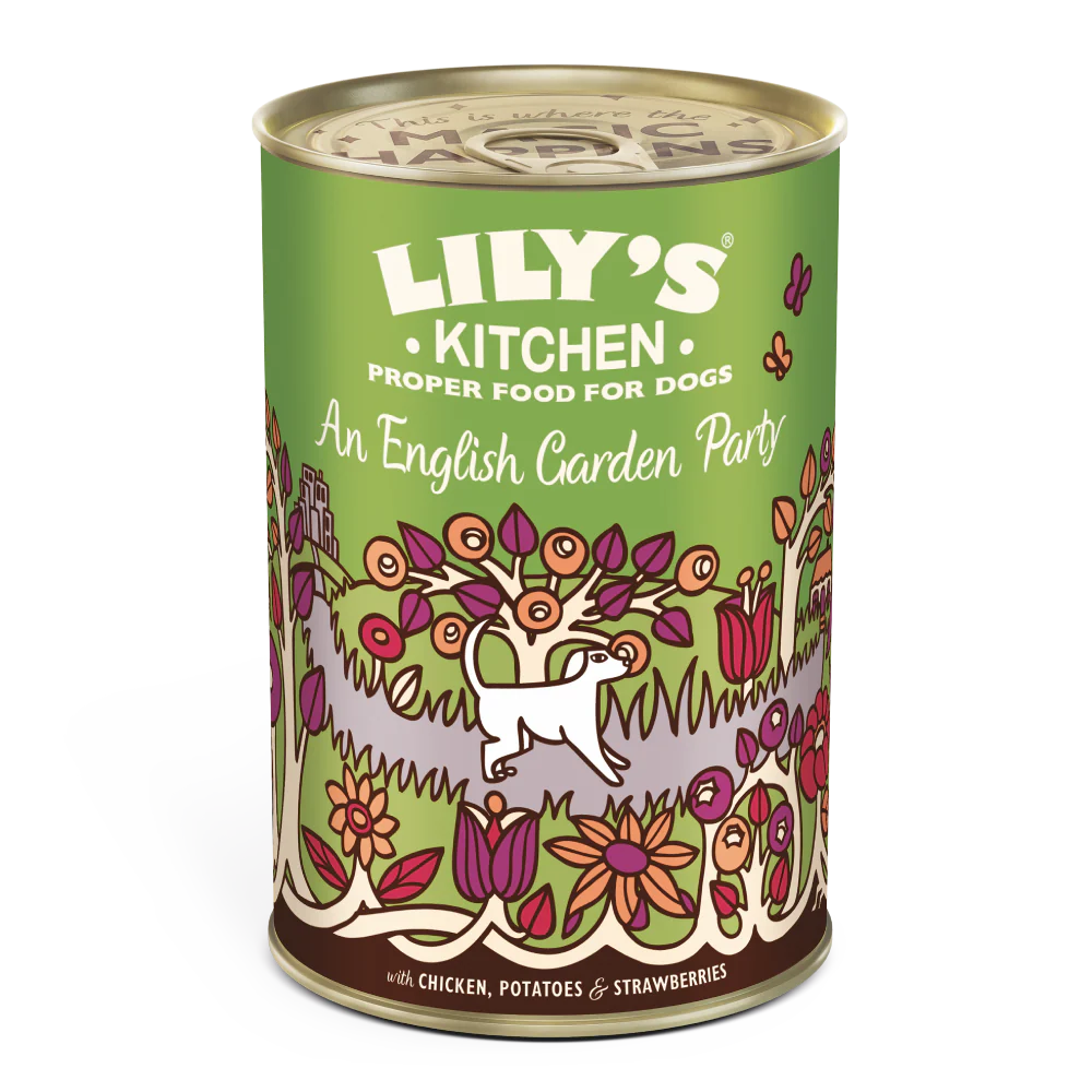 Lily's Kitchen Wet Dog Food - An English Garden Party 400g