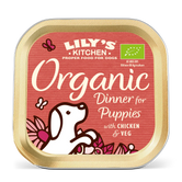 Lily's Kitchen Wet Dog Food Tray - Organic Dinner for Puppies 150g